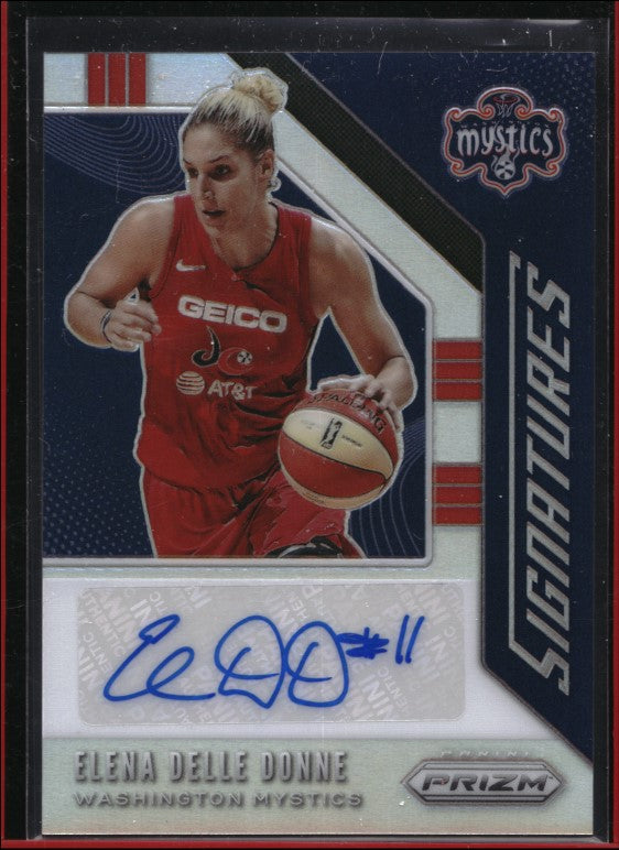 2020 WNBA Prizm ELENA DELLE DONNE Signatures Auto Silver #EDD