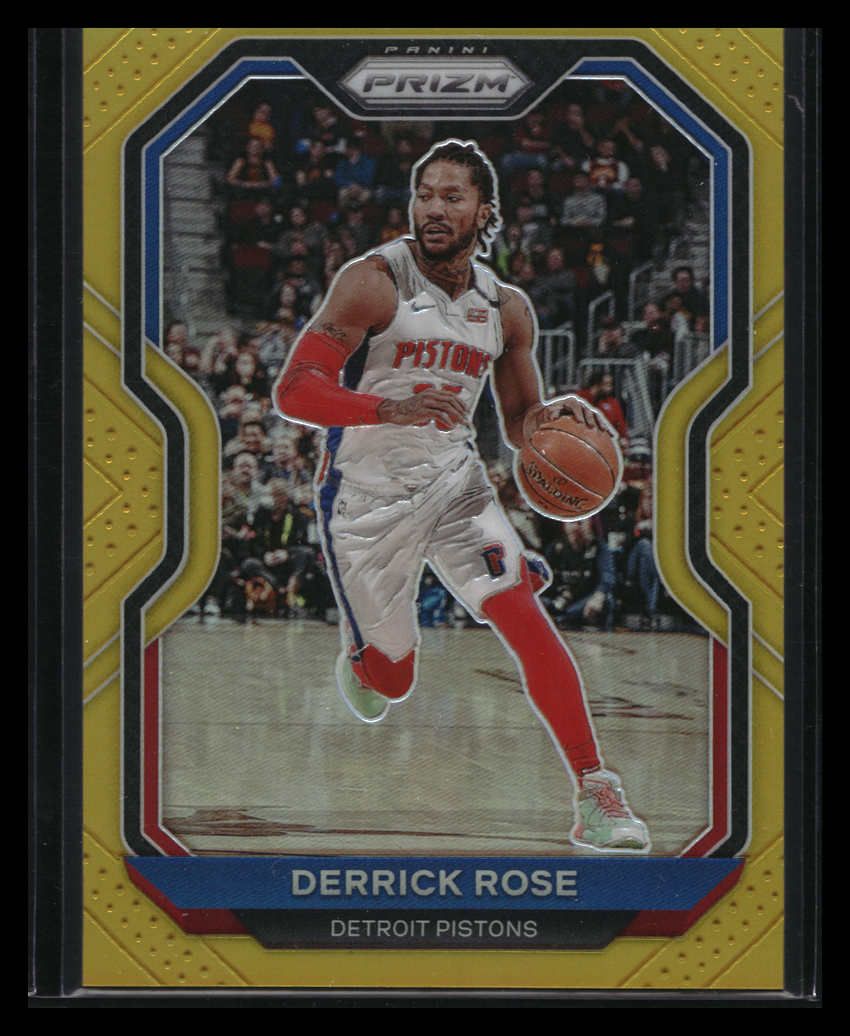 2020-21 Prizm Derrick Rose Gold 6/10
