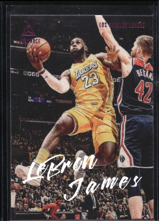 2019-20 Chronicles LEBRON JAMES Luminance Pink #162