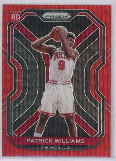 2020-21 Prizm Patrick Williams Rookie Ruby Wave Prizm No 288