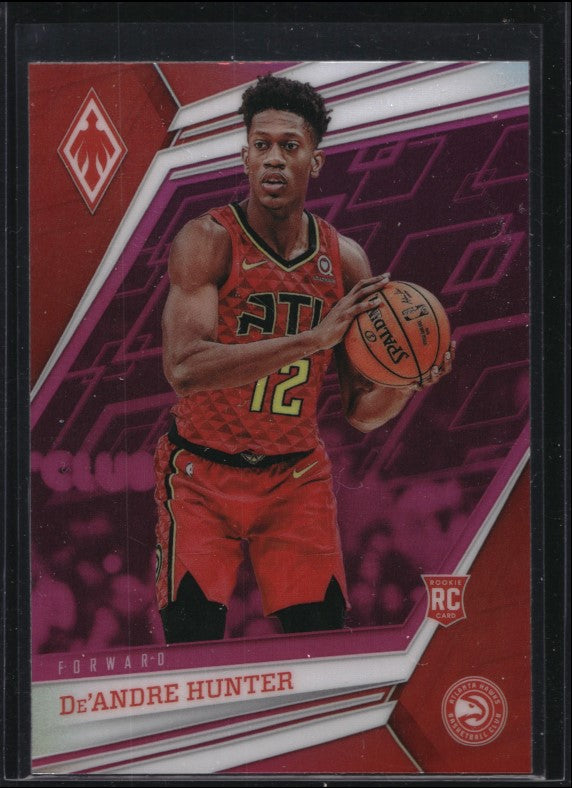 2019-20 Chronicles Deandre Hunter Phoenix Rookie Pink No 575
