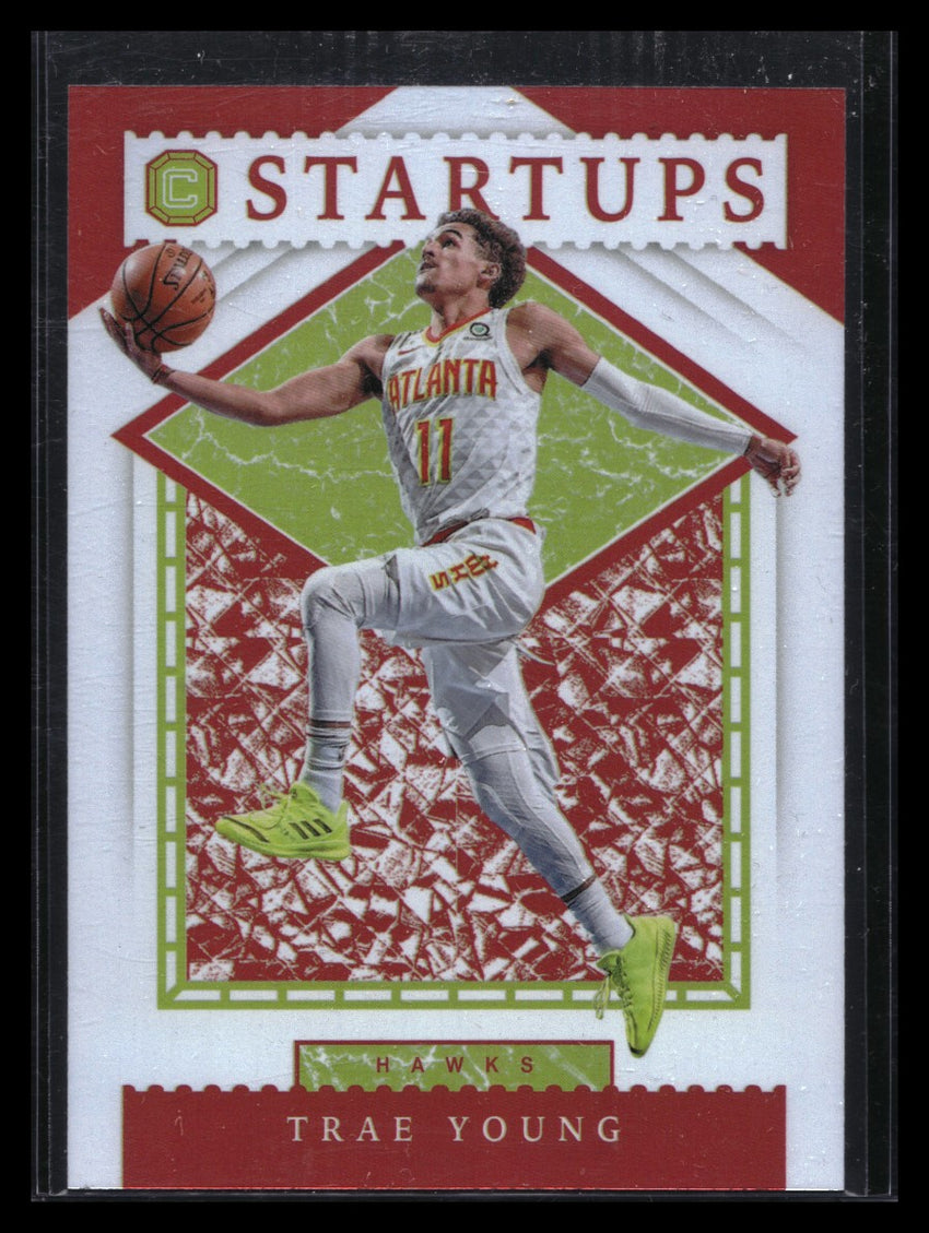2018-19 Cornerstones Trae Young Startups Rookie No 5