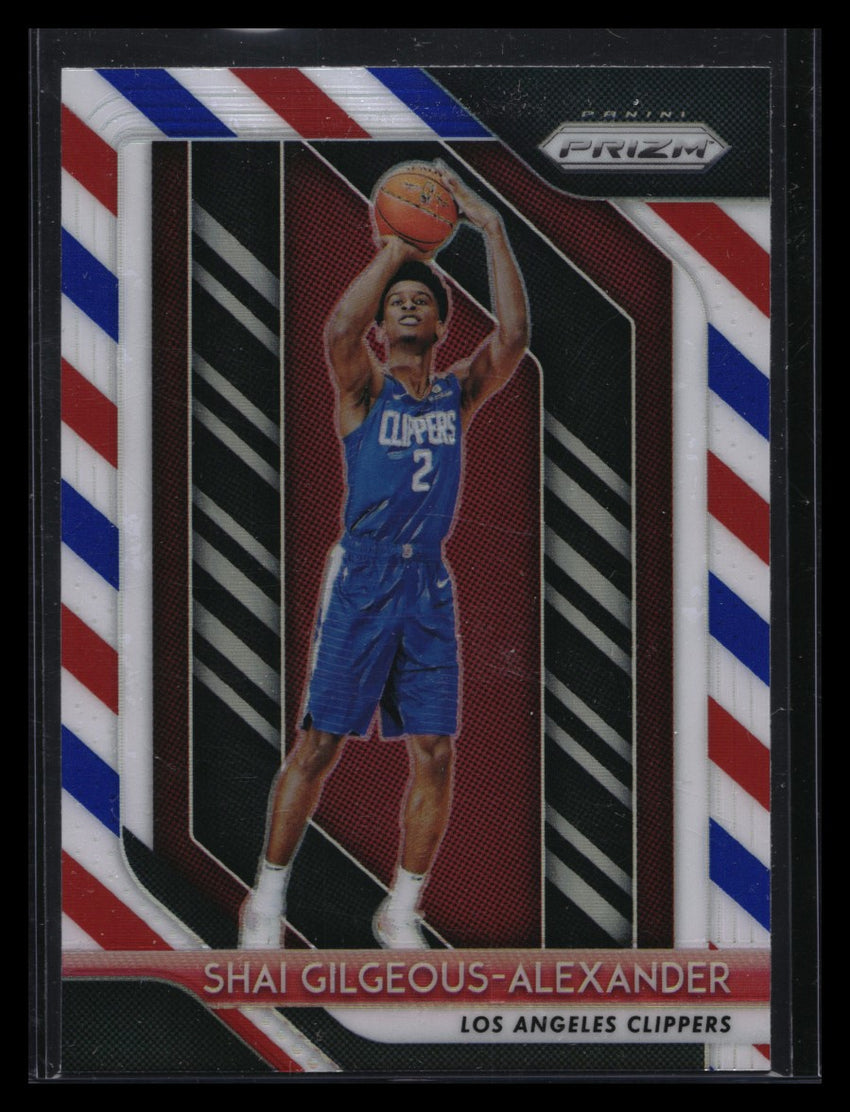 2018-19 Prizm Shai Gilgeous-alexander Rookie Red White Blue No 184