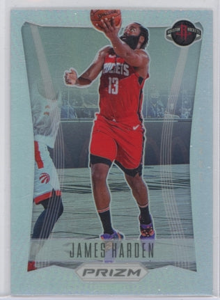 2020-21 Prizm James Harden Flashback Silver Prizm No 1