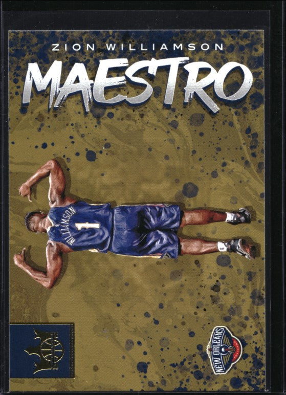 2019-20 Court Kings Zion Williamson Maestro Rookie Base No 19