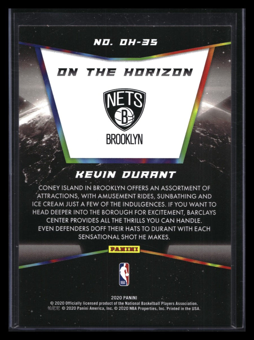 2019 2020 Panini KEVIN DURANT On The Horizon SSP #35