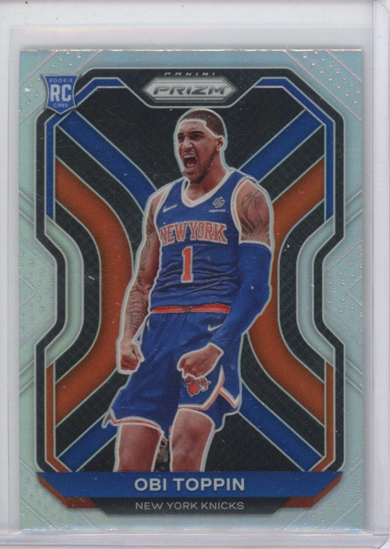 2020-21 Prizm Obi Toppin Rookie Silver Prizm No 280