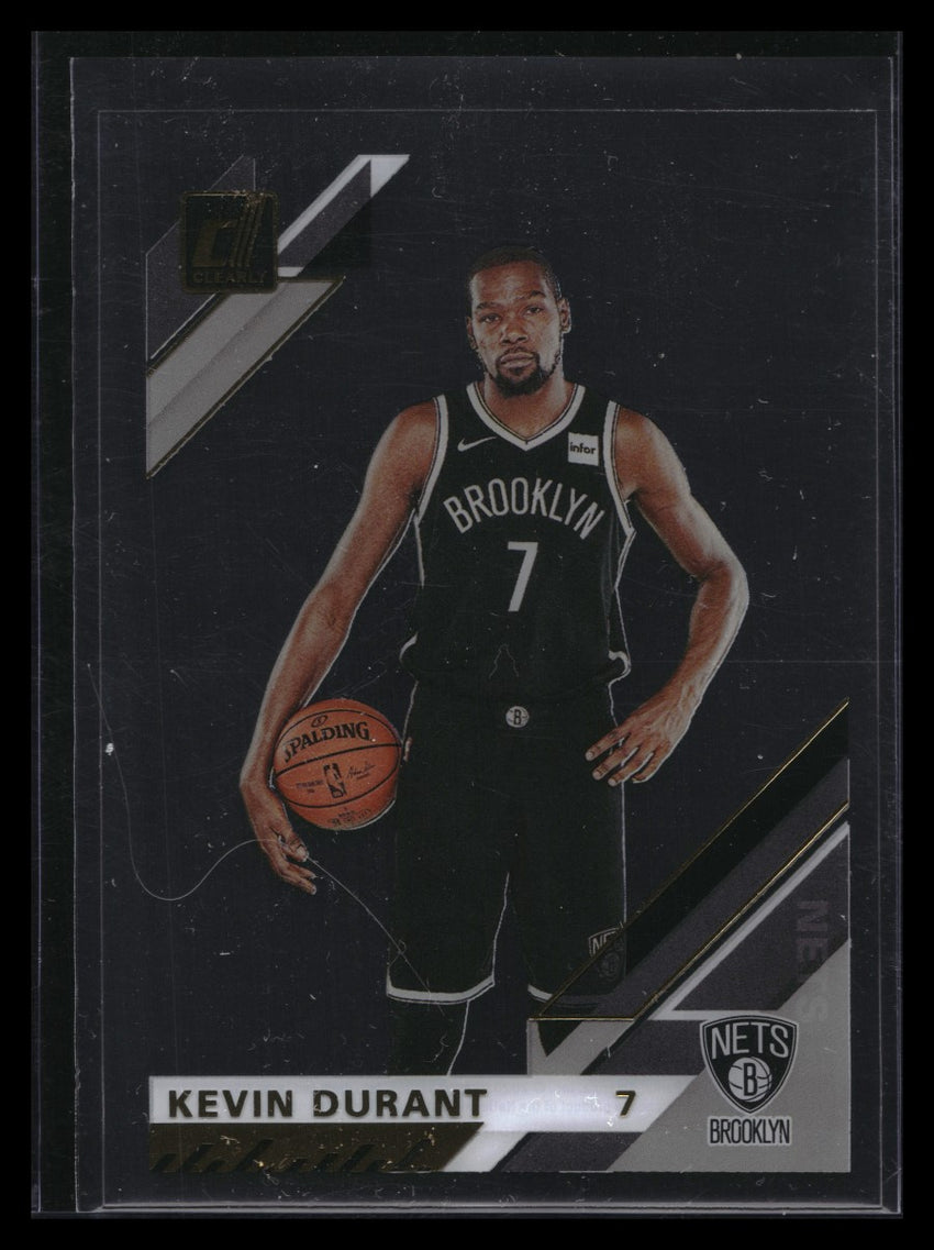 2019-20 Clearly Donruss KEVIN DURANT Gold #5
