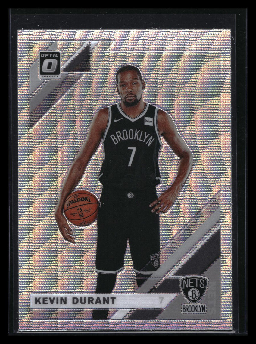 2019-20 Donruss Optic KEVIN DURANT Fanatics Wave Silver #112