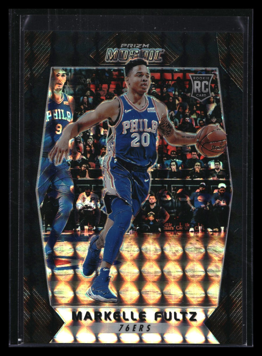 2017-18 Prizm Mosaic Markelle Fultz Rookie Black 1/1