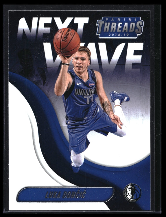 2018-19 Threads LUKA DONCIC Next Wave Base #3