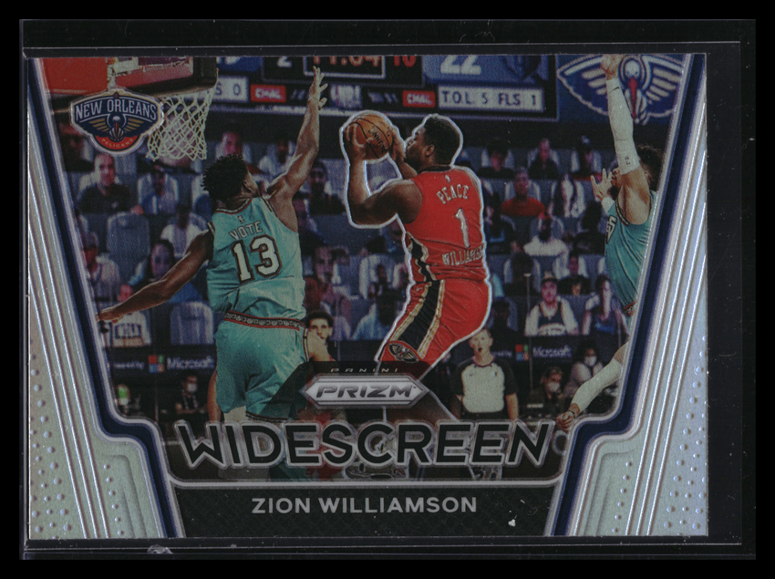 2020-21 Prizm ZION WILLIAMSON Widescreen Silver Prizm #4
