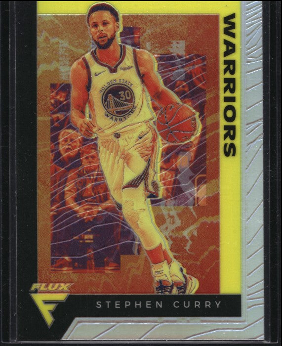 2019-20 Chronicles Stephen Curry Flux Silver Prizm No 585