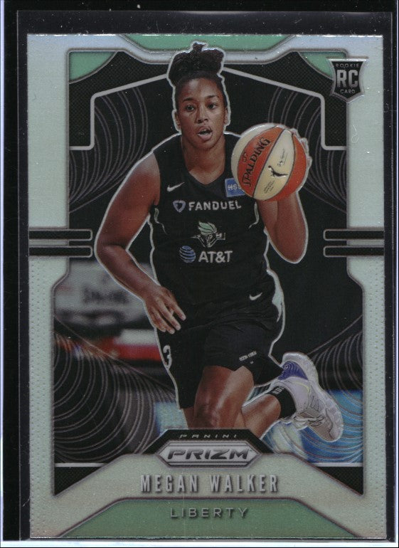 2020 WNBA Prizm MEGAN WALKER Rookie Silver #97