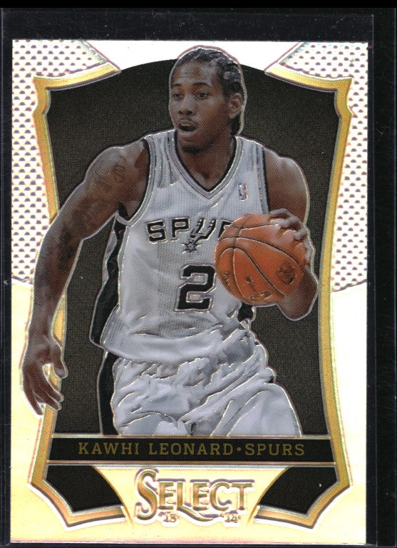 2013-14 Select Kawhi Leonard Silver Prizm No 36