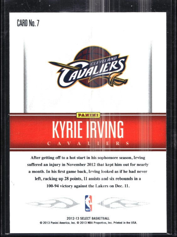 2012-13 Select Kyrie Irving Hot Stars Rookie Base No 7