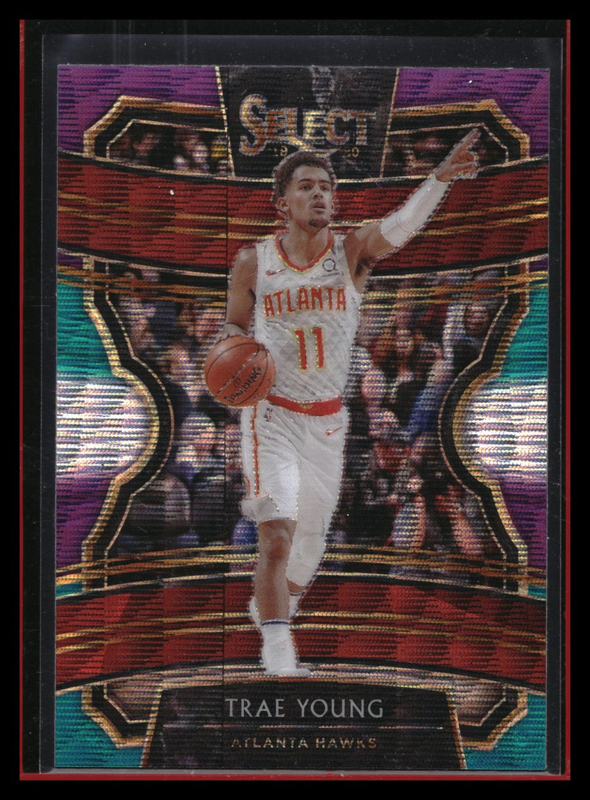 2019-20 Select Trae Young Concourse Tri-color No 33