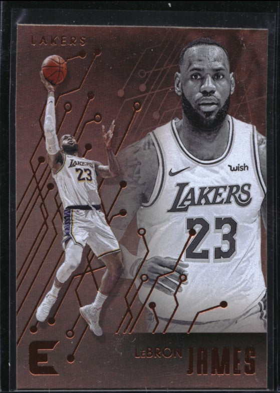 2019-20 Chronicles Lebron James Essentials Bronze No 223