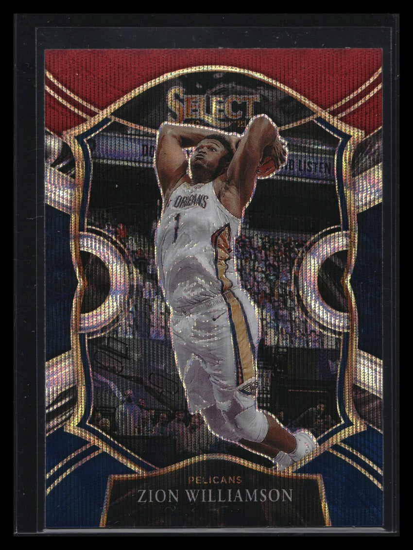 2020-21 Select ZION WILLIAMSON Concourse Tri-Color Prizm #1