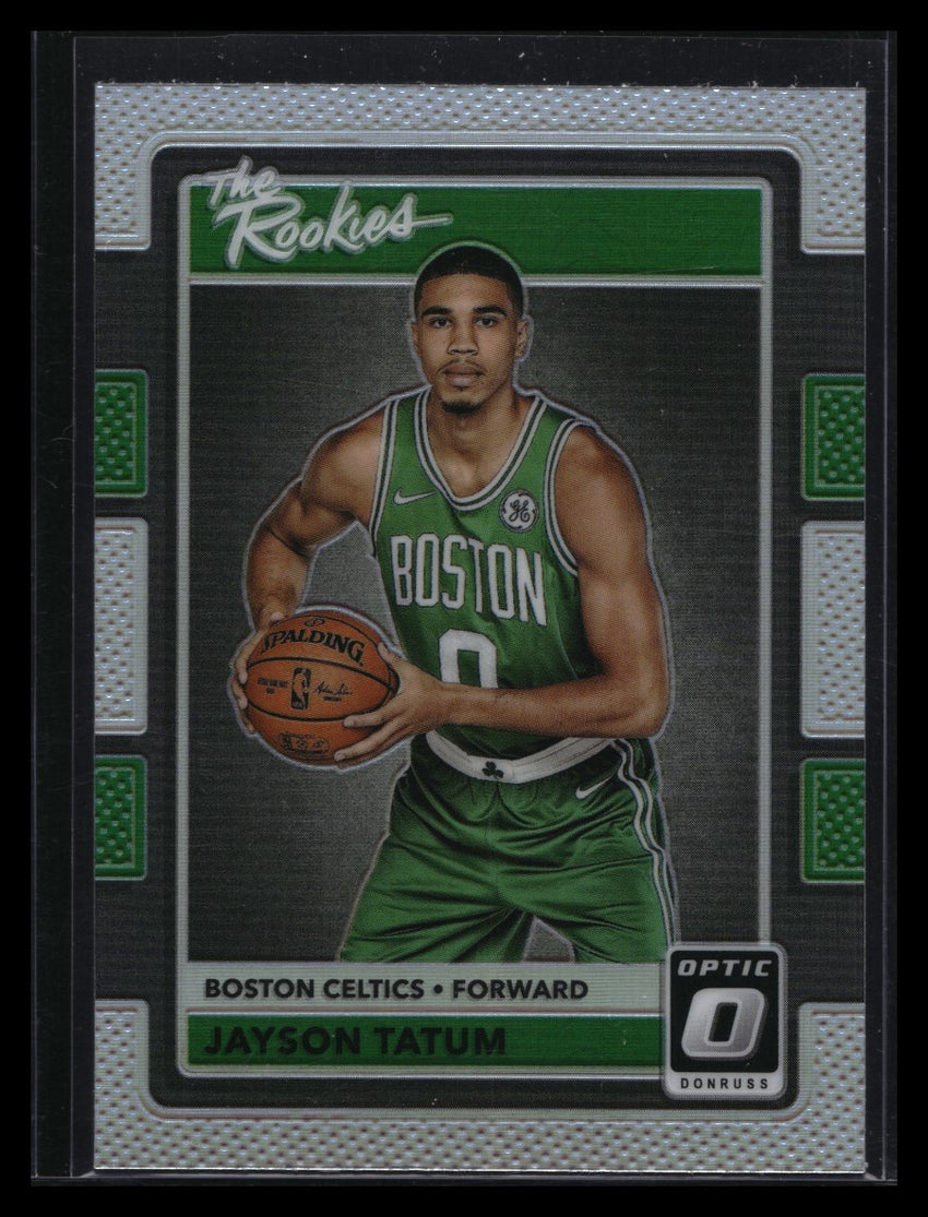 2017-18 Donruss Optic JAYSON TATUM The Rookies Holo Silver #3