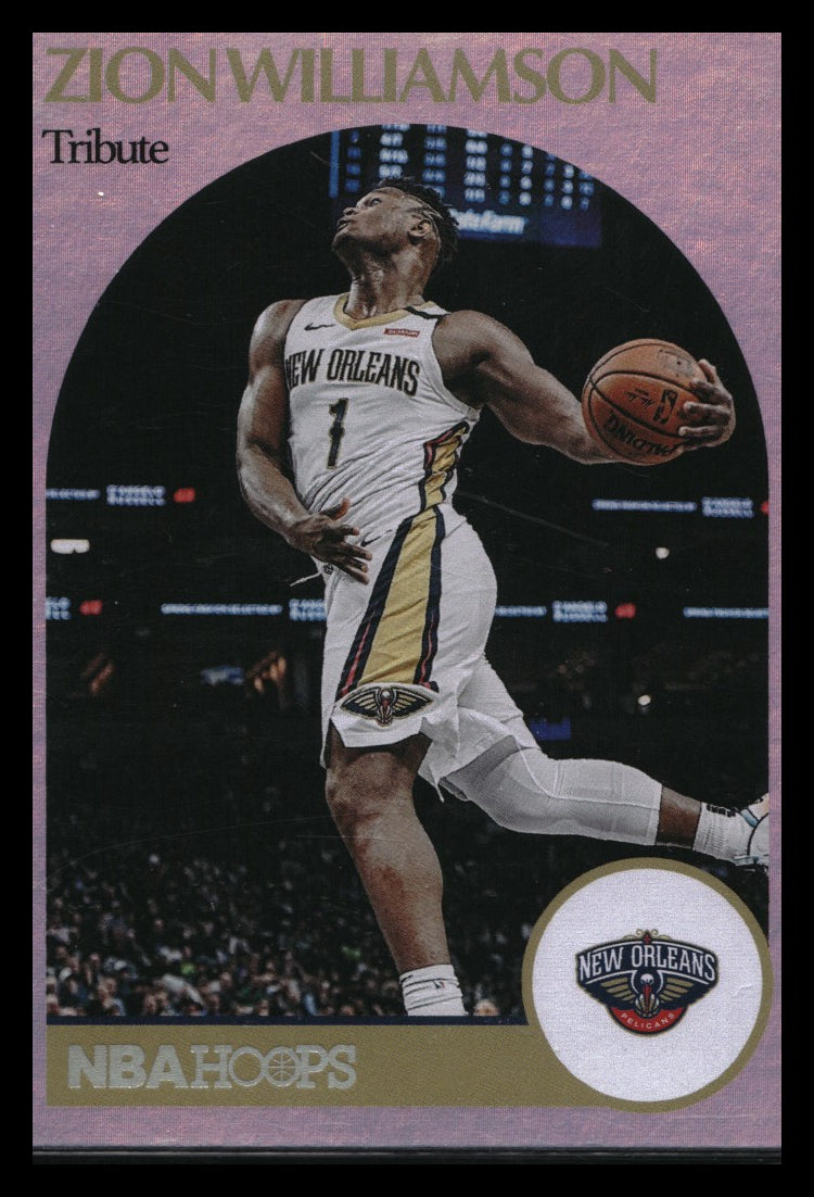 2020-21 Hoops Zion Williamson Tribute Holo No 251