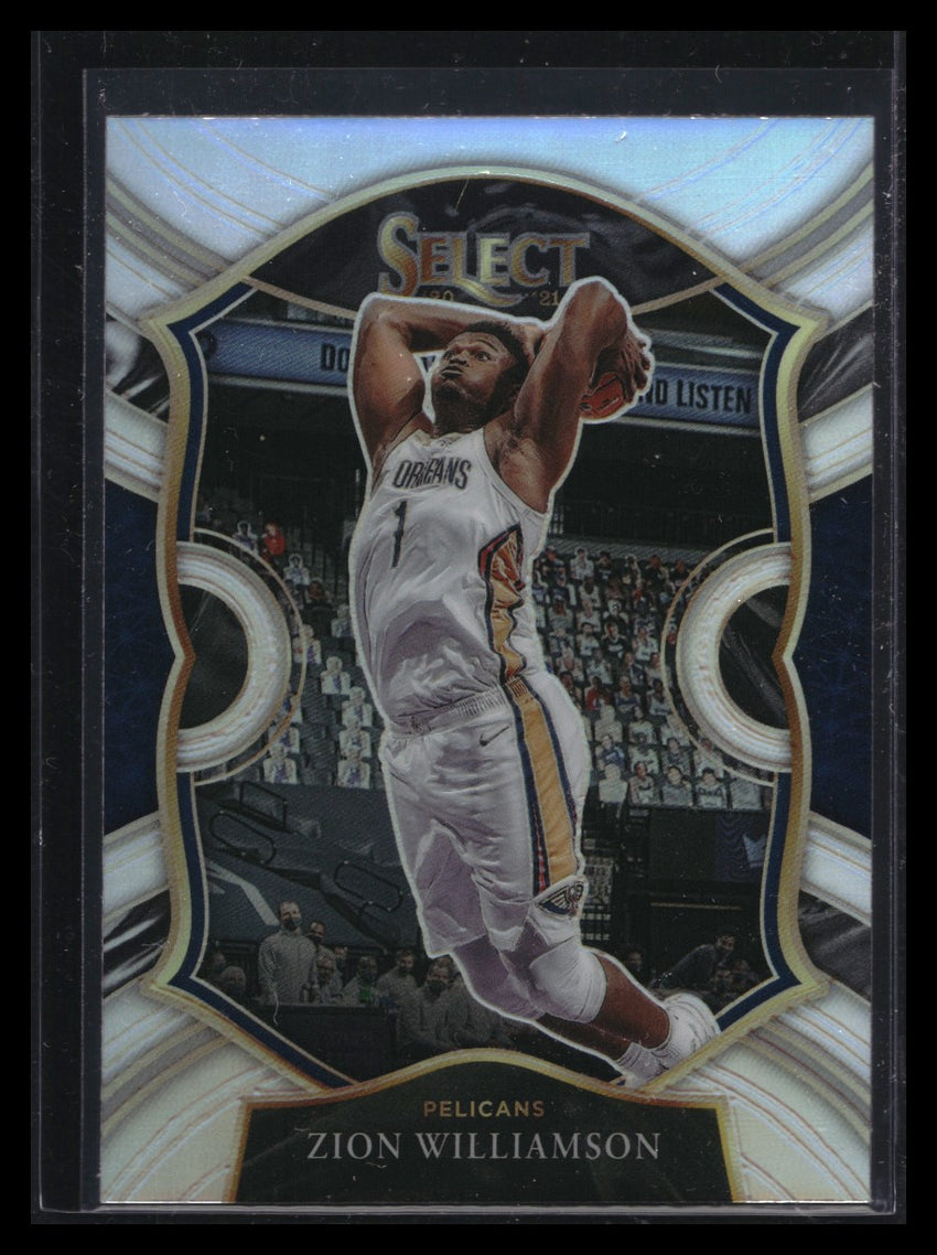 2020-21 Select ZION WILLIAMSON Concourse Prizm Silver #1