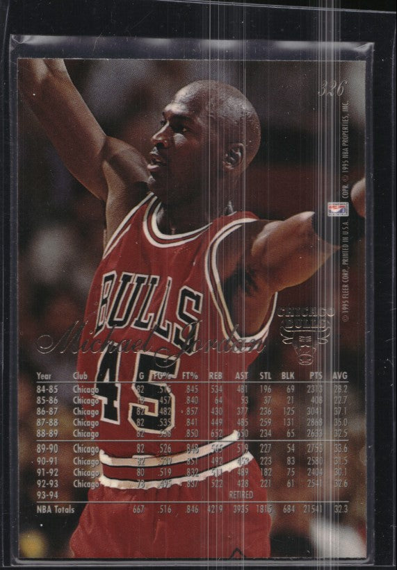 1994-95 Flair MICAHEL JORDAN Base #326