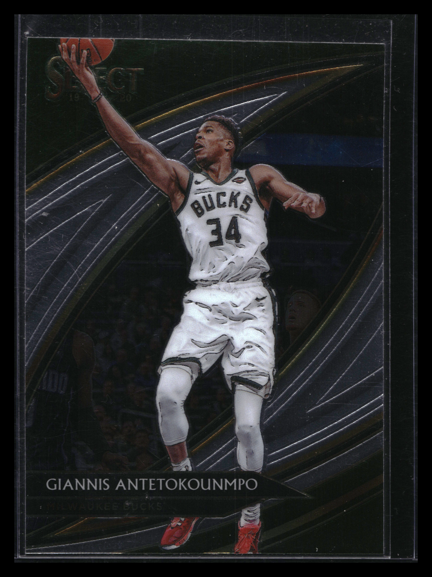 2019-20 Select GIANNIS ANTETOKOUNMPO Courtside Base Card #246