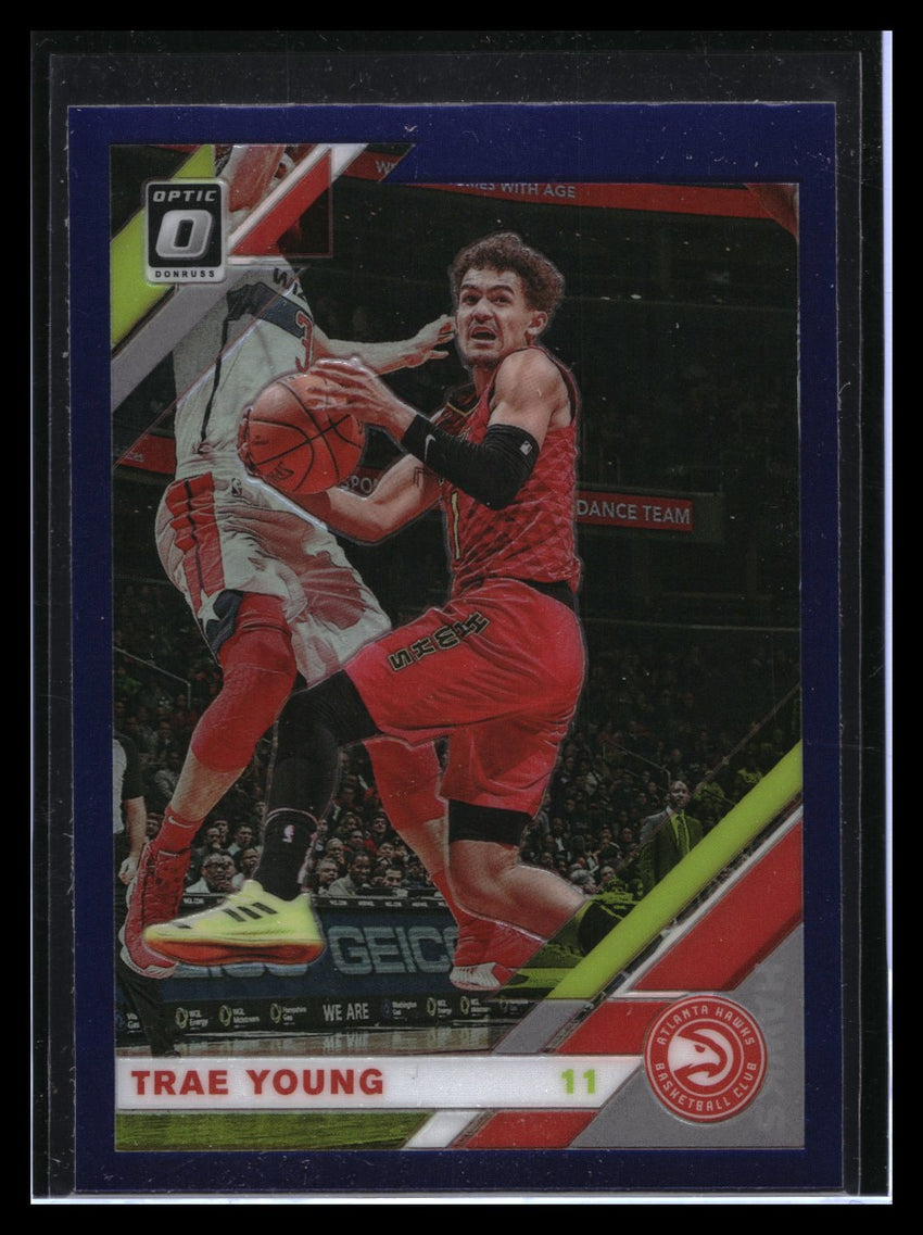 2019-20 Donruss Optic TRAE YOUNG Purple #2