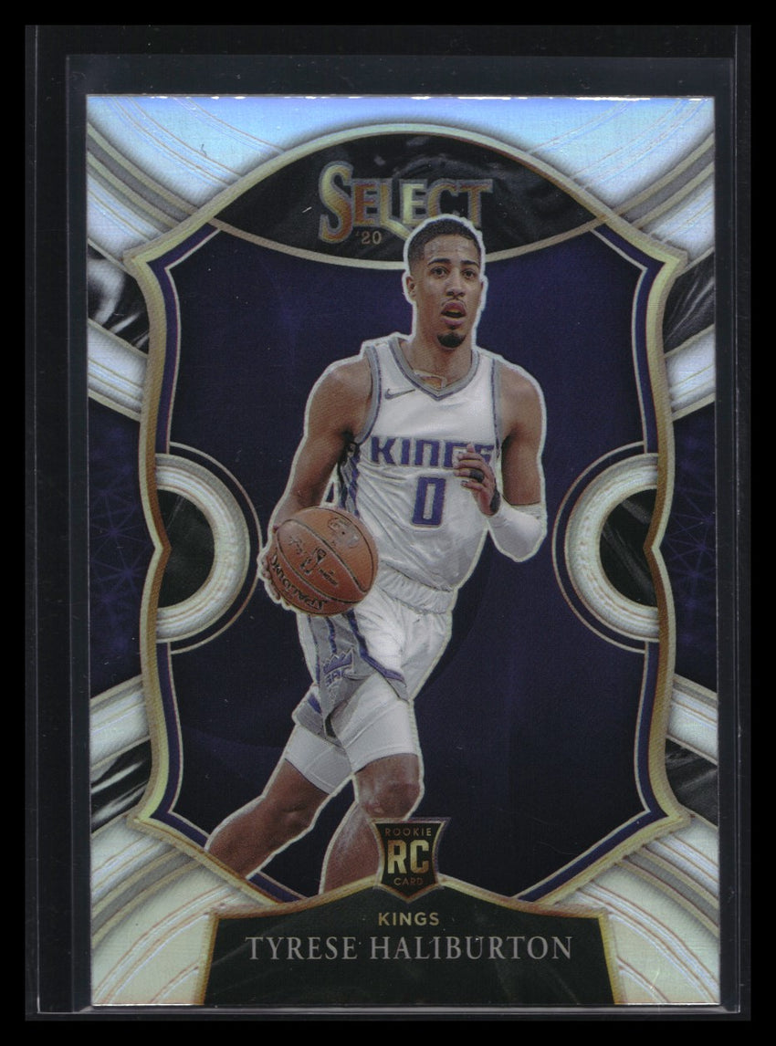 2020-21 Select Tyrese Haliburton Concourse Silver Prizm No 72
