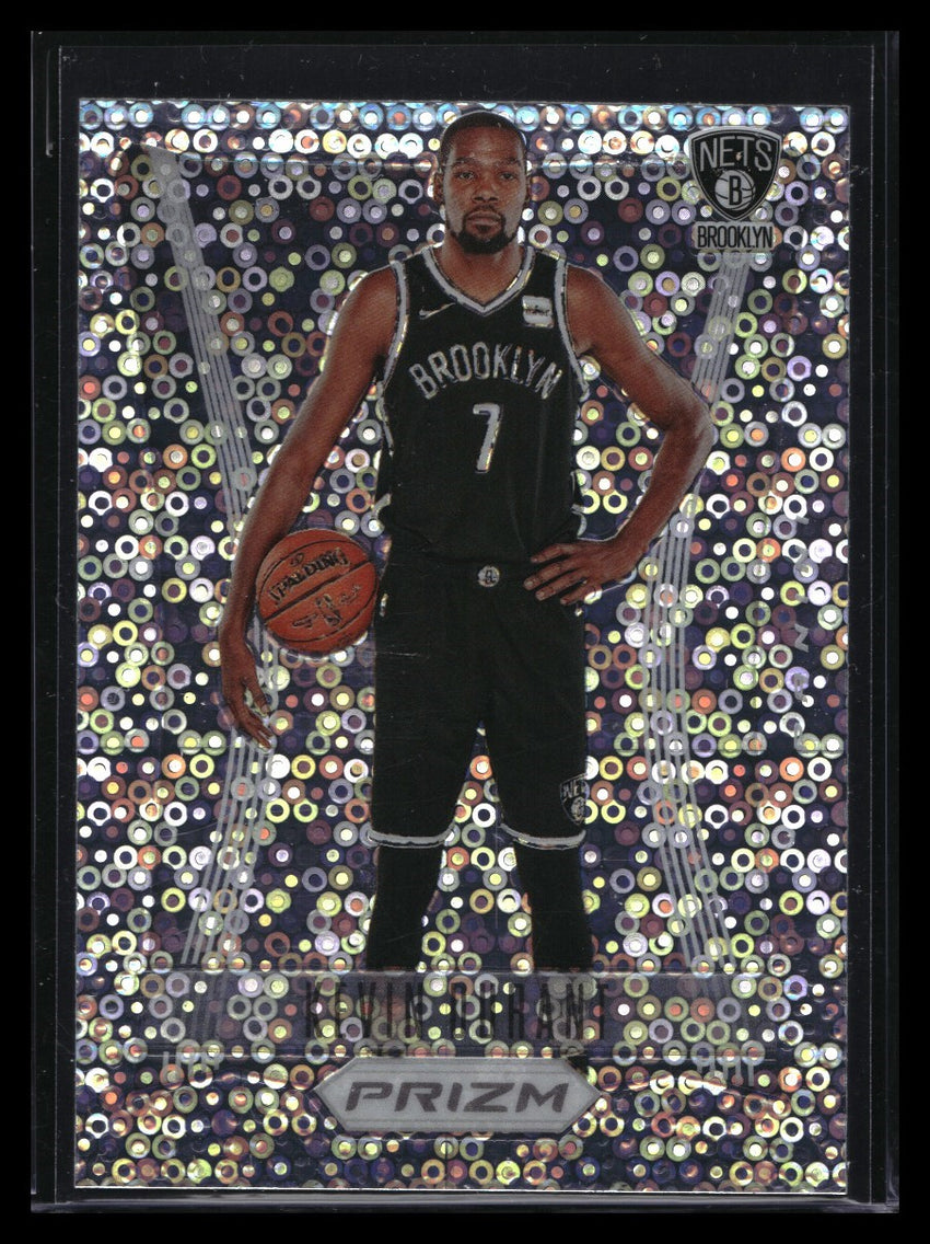 2020-21 Prizm Kevin Durant Flashback Fast Break Silver Disco No 4