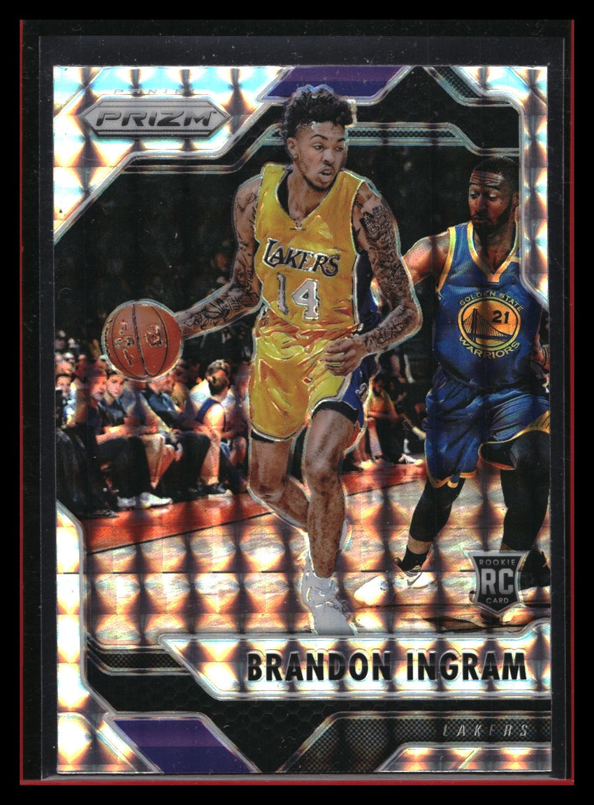 2016-17 Prizm Brandon Ingram Mosaic Rookie Silver No 8