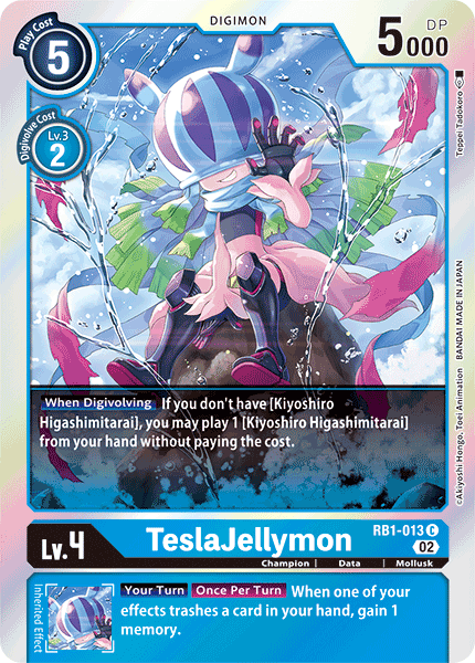 TeslaJellymon RB1-013 C - Common RB01 Resurgence Booster