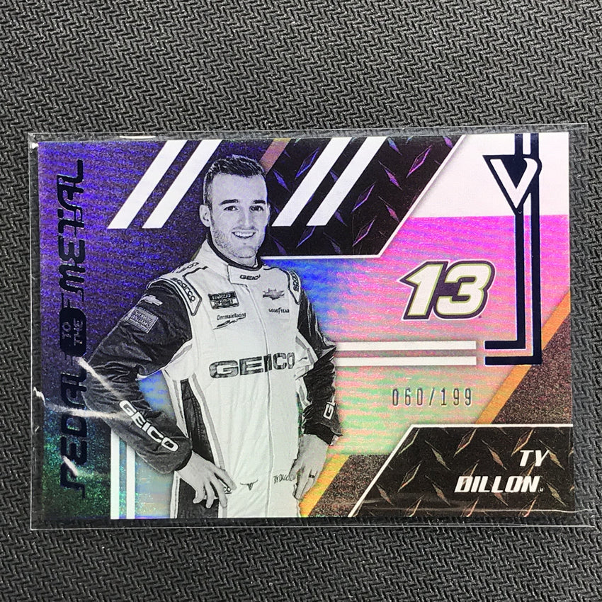 2020 Chronicles TY DILLON Pedal to the Metal Blue 60/199-Cherry Collectables