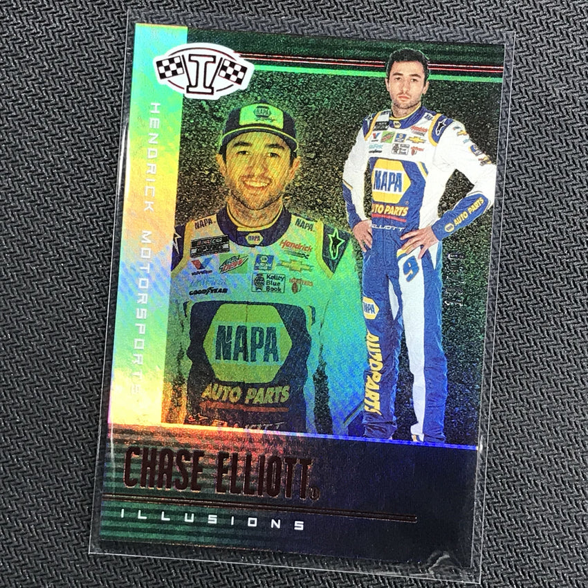 2020 Chronicles CHASE ELLIOTT Illusions Red 19/99-Cherry Collectables