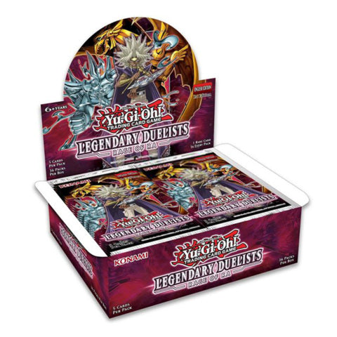 YU-GI-OH! TCG Legendary Duelists 7: Rage of Ra 1st Edition Booster Box-Cherry Collectables