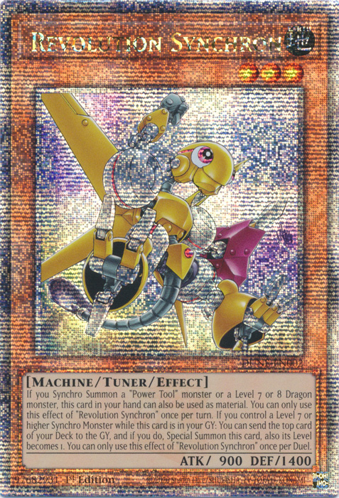 Revolution Synchron - DUNE-EN002 - Quarter Century Secret Rare 1st Edition