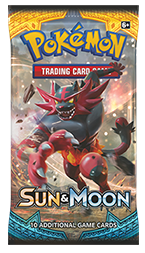 Pokemon TCG Sun & Moon Booster Pack-Cherry Collectables