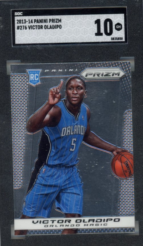 2013-14 Prizm Victor Oladipo Rookie Base No 276 SGC 10 858