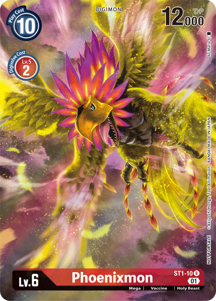 Phoenixmon ST1-10 Alternate Art - Digimon 1 Year Anniversary Promo Pack