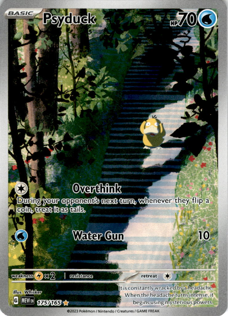 Psyduck - 175/165 - Illustration Rare Scarlet & Violet 151