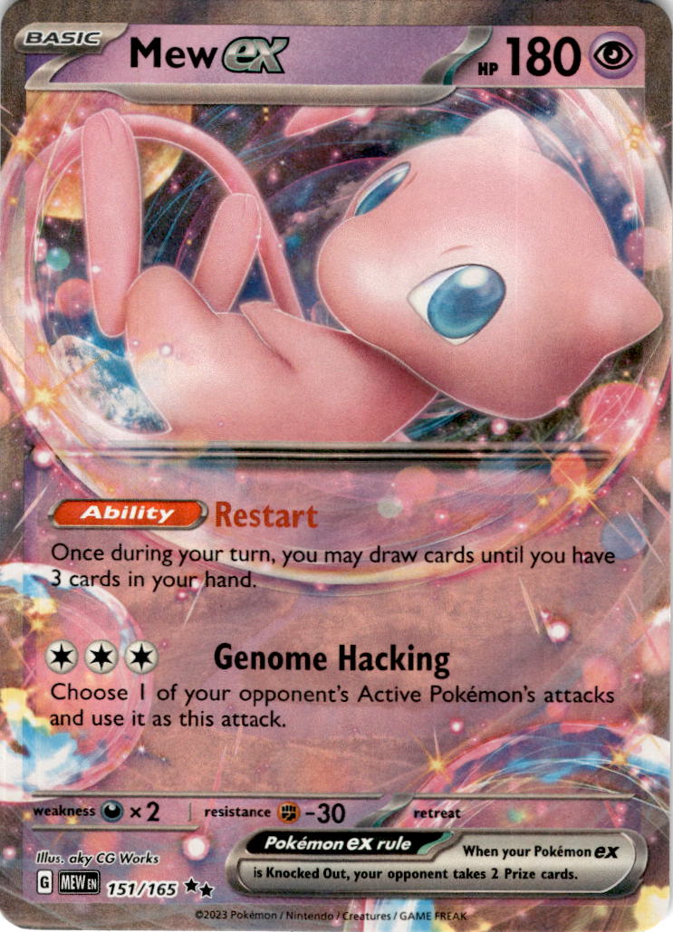 Mew EX - 151/165