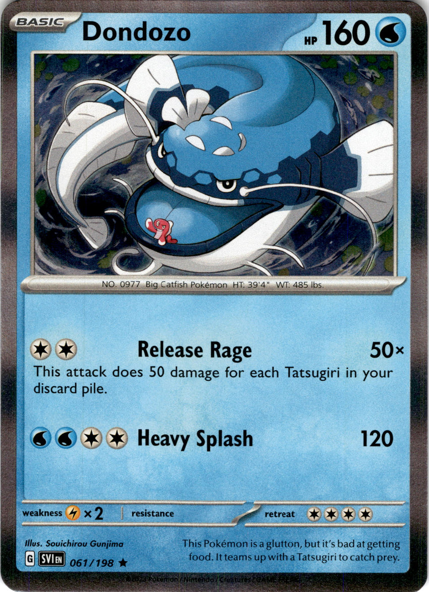 Dondozo - 061/198 - Holo Rare