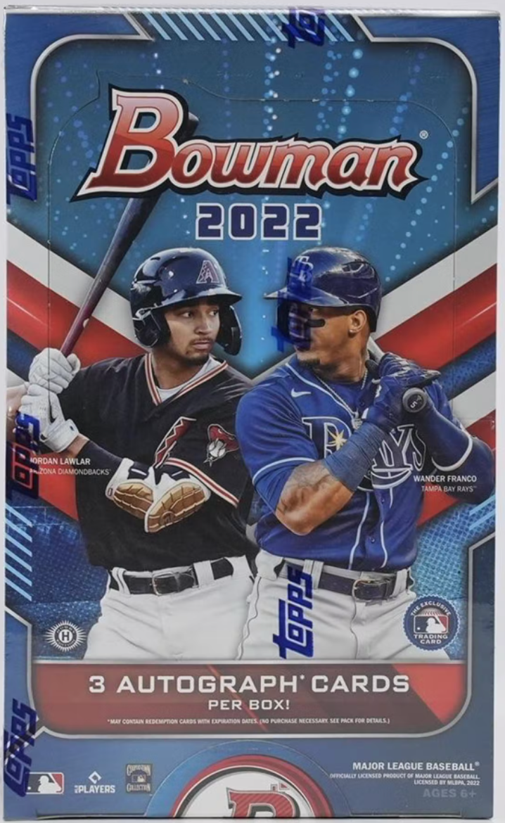 2025 Bowman Baseball HTA Jumbo Box Fernando Tatis Adell Pache Trout