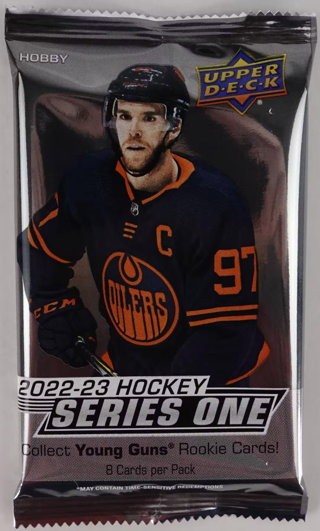 2022-23 Upper Deck Series 1 Hockey Hobby Box-Cherry Collectables