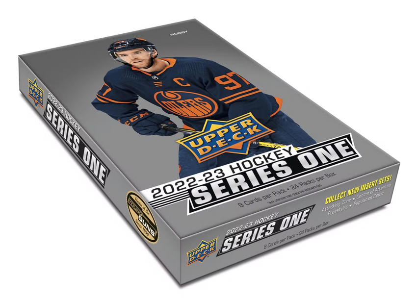 2022-23 Upper Deck Series 1 Hockey Hobby Box-Cherry Collectables