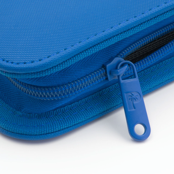 Palms Off Gaming Collectors Series 9 Pocket Zip Binder  Blue