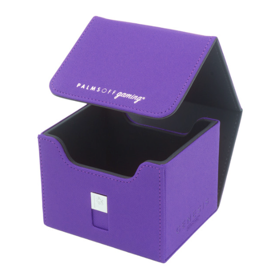 Palms Off Gaming Genesis Deck Box – Purple