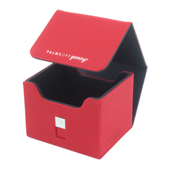 Palms Off Gaming Genesis Deck Box  Red