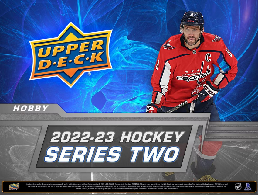 2022-23 Upper Deck Series 2 Hockey Hobby Box